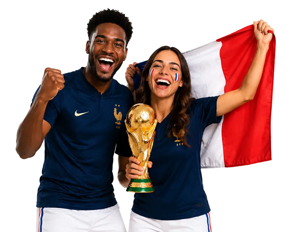 Supporters des Bleus pour l offre IPTV Smarters Pro Mondial 2026