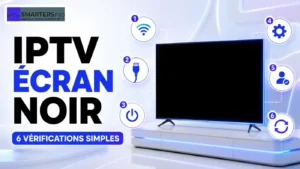 IPTV écran noir : 6 vérifications simples à connaître