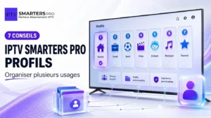 IPTV Smarters Pro profils avec 7 conseils pour organiser plusieurs usages