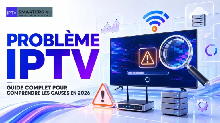 Problème IPTV : guide complet pour comprendre les causes en 2026