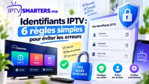 Identifiants IPTV : 6 règles simples pour éviter les erreurs