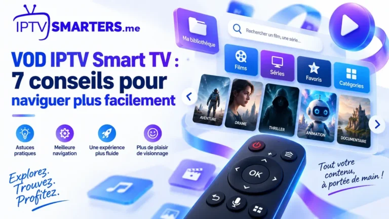 VOD IPTV Smart TV : 7 conseils pour naviguer plus facilement
