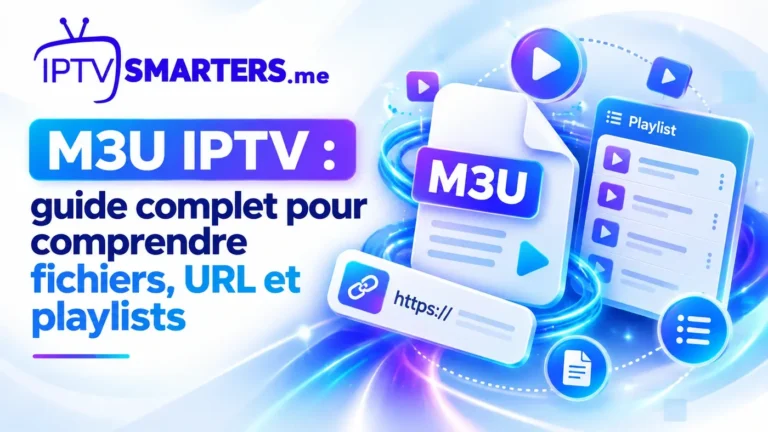 M3U IPTV : fichiers, URL et playlists IPTV