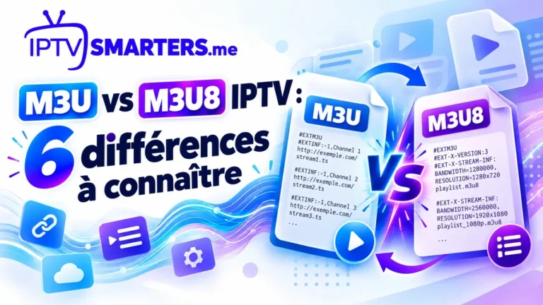 M3U vs M3U8 IPTV : 6 différences à connaître