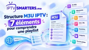 Structure M3U IPTV : 7 éléments pour comprendre une playlist